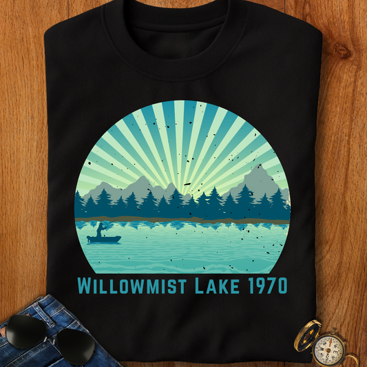 Willowmist Lake Camping T-Shirt