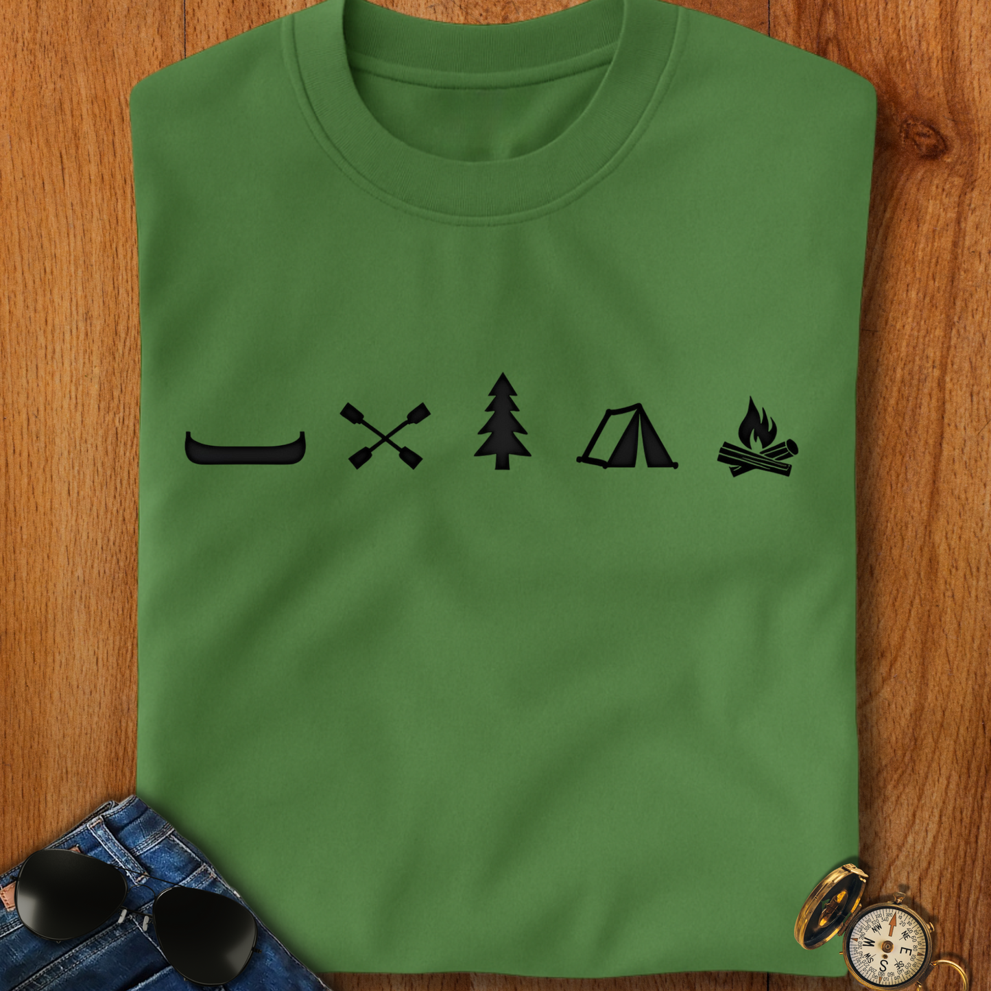 Camping Elements Camping T-Shirt