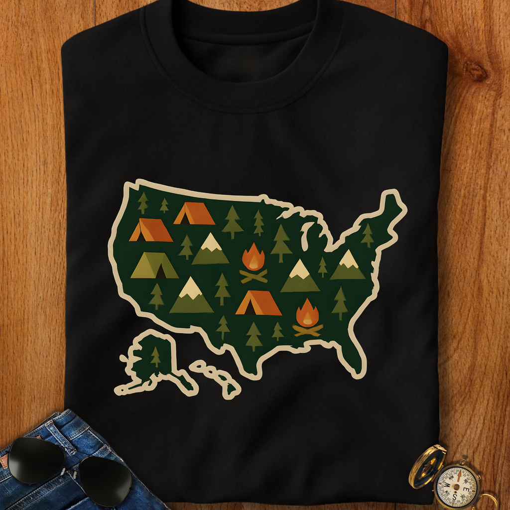 Country Wide Camping T-Shirt