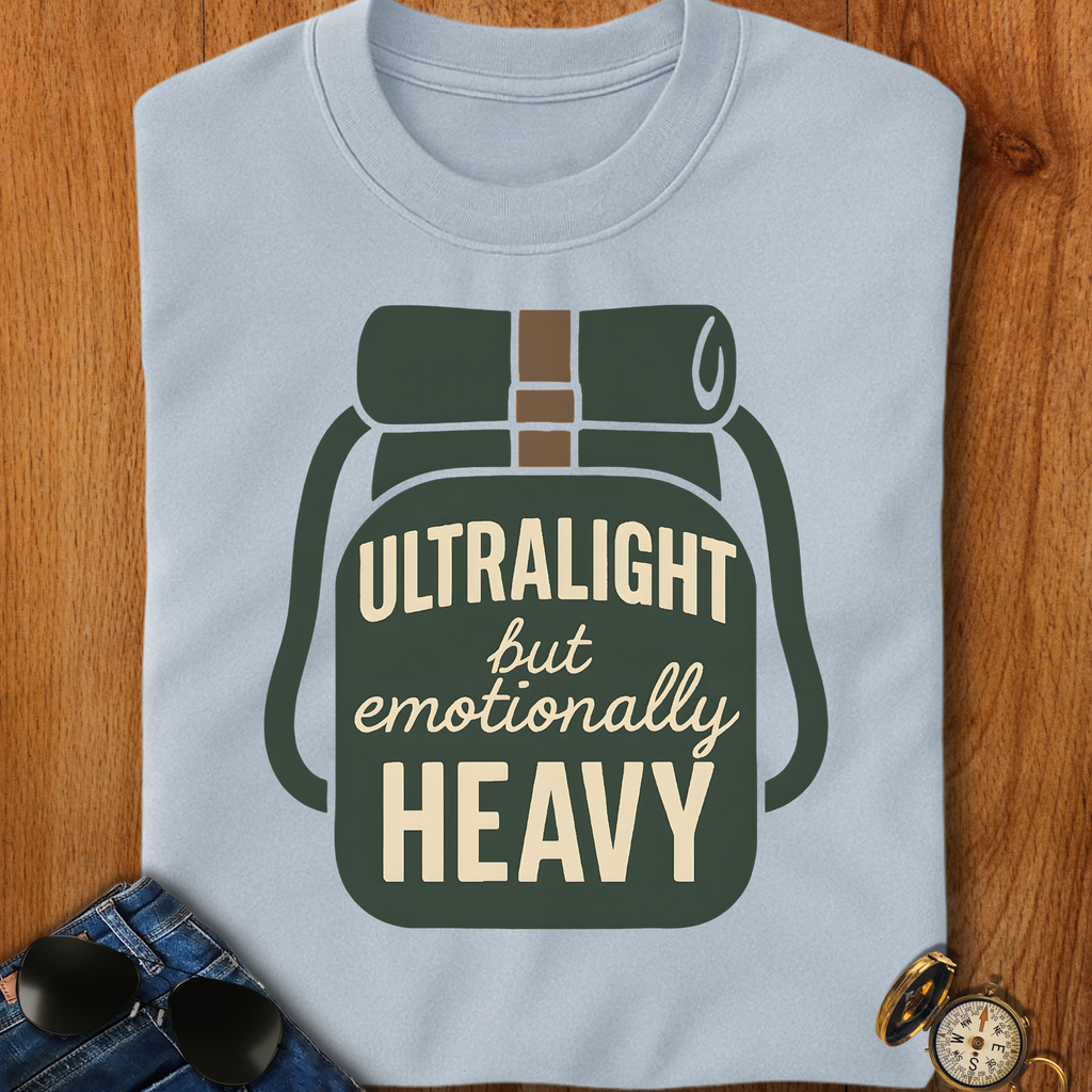 Emotionally Heavy Backpacking T-Shirt