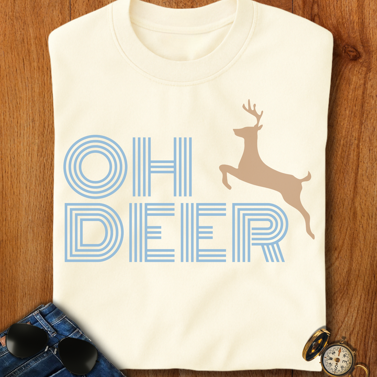 Oh Deer Camping T-Shirt