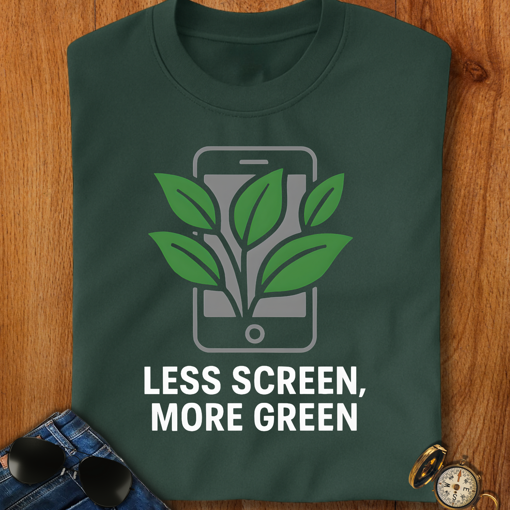 Less Screen, More Green Trekking T-Shirt