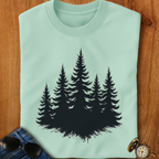 Distressed Pine Camping T-Shirt
