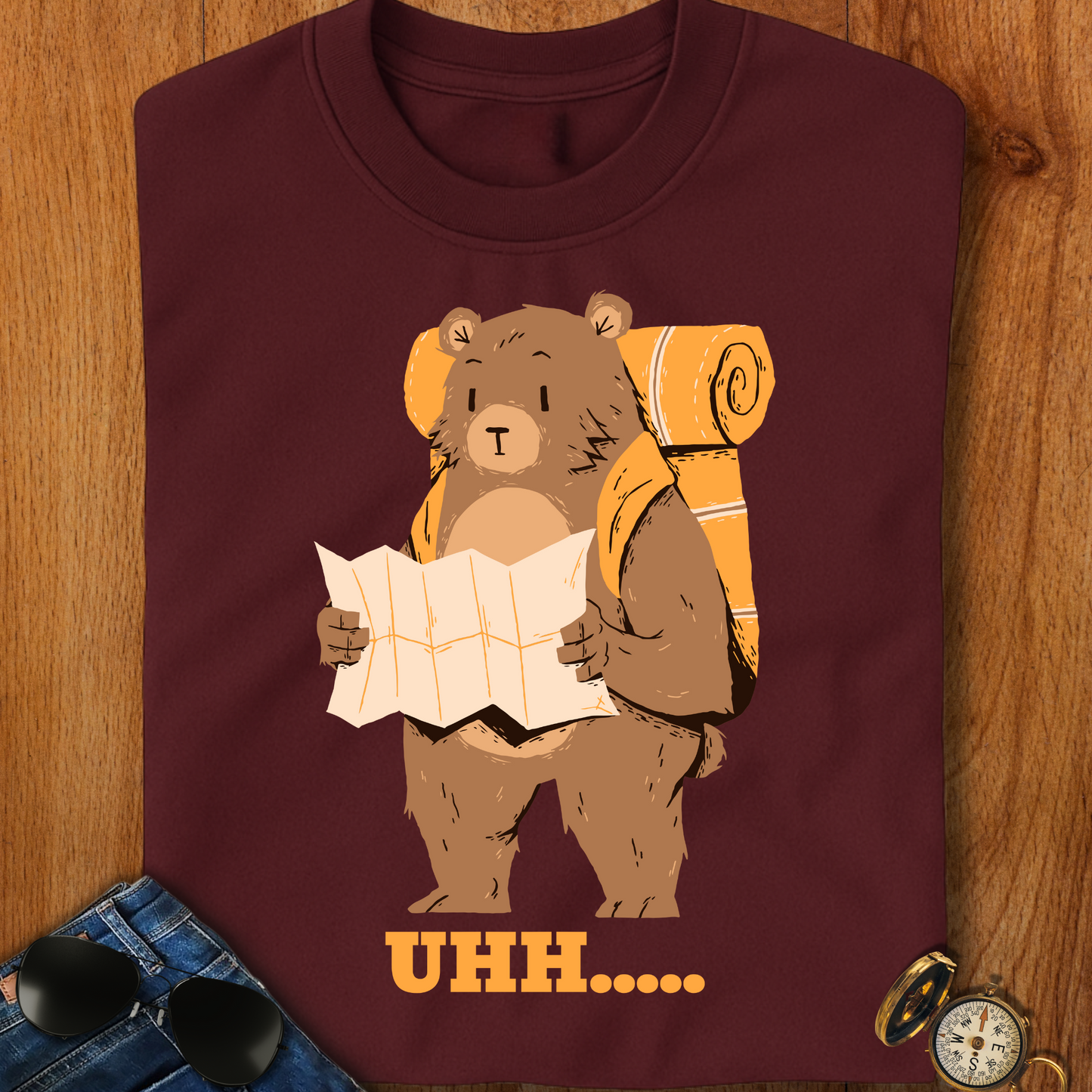 Lost Bear Camping, Hiking, Backpacking T-Shirt