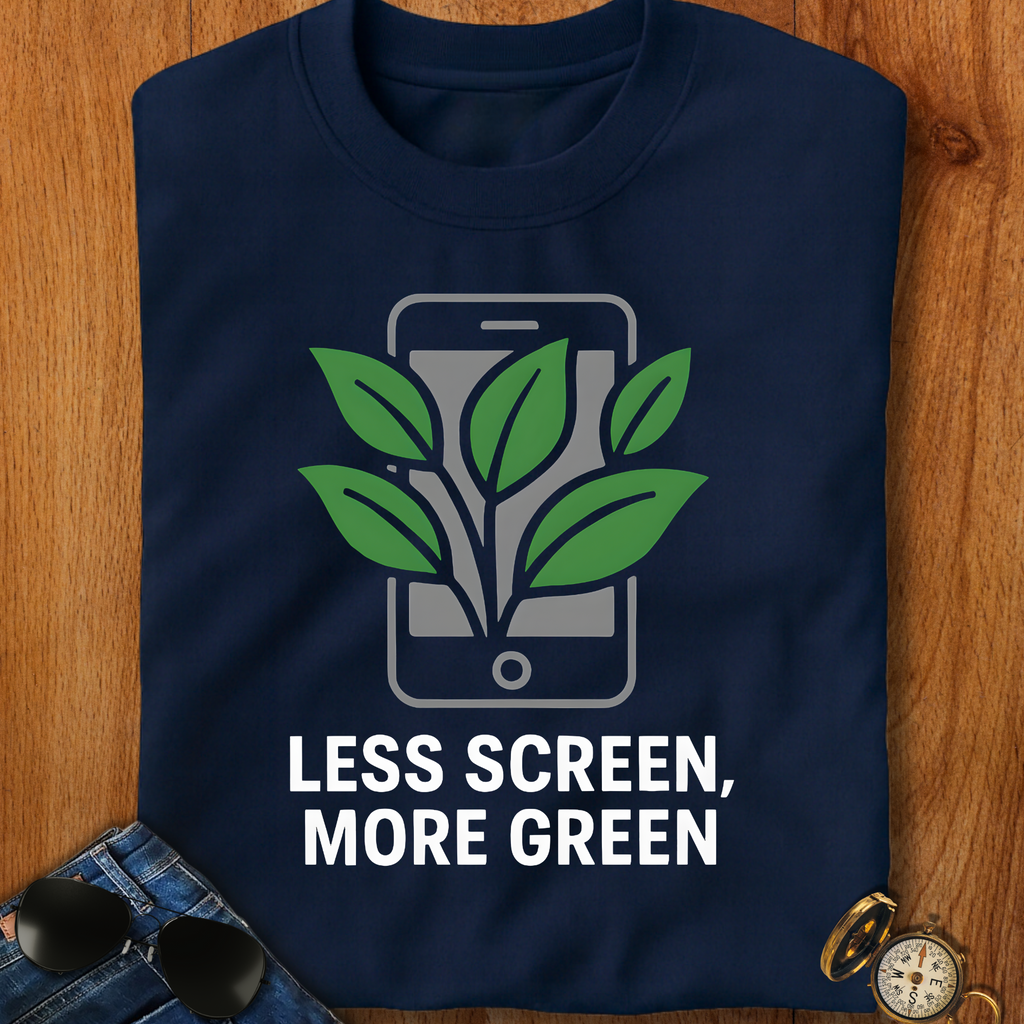 Less Screen, More Green Trekking T-Shirt