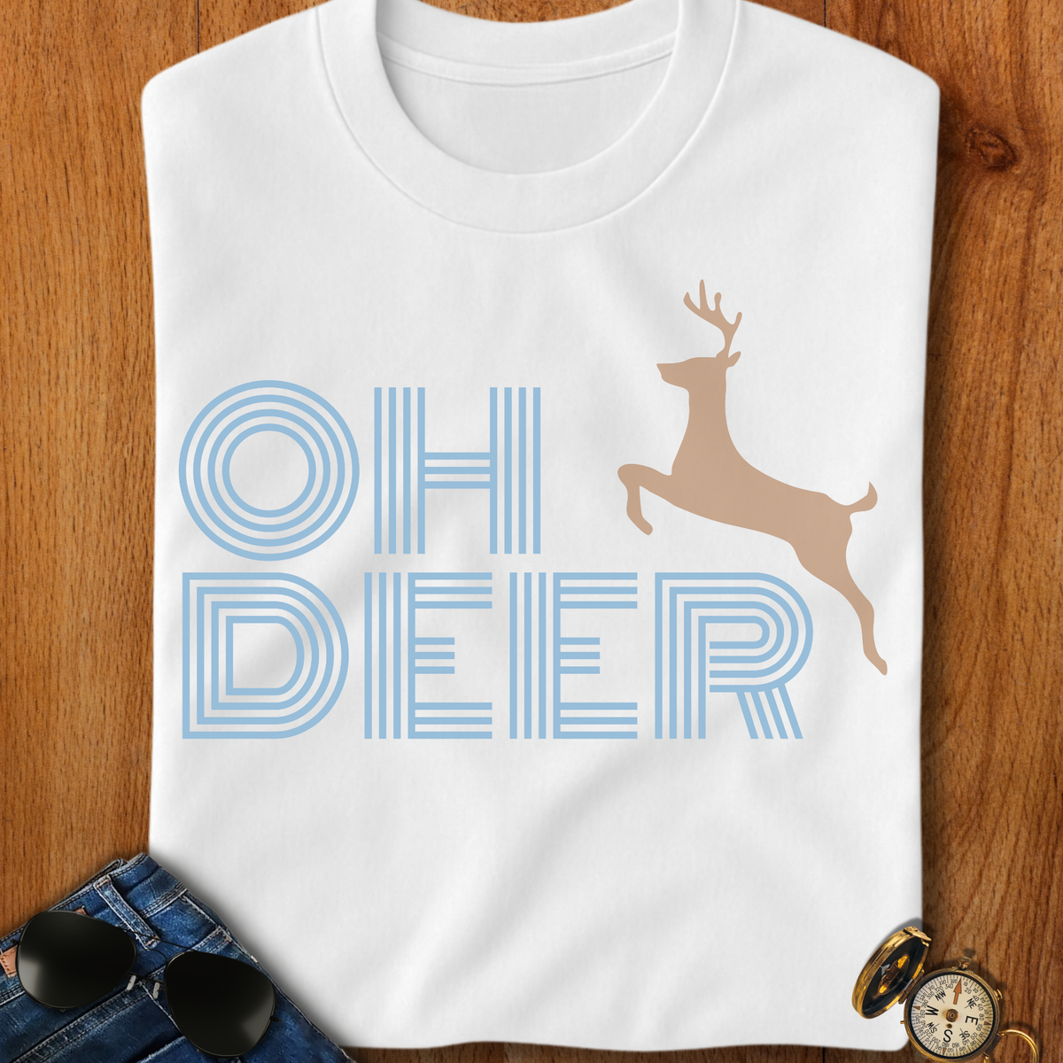 Oh Deer Camping T-Shirt