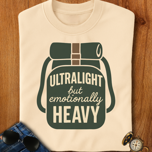 Emotionally Heavy Backpacking T-Shirt
