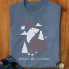 Moose-tly outdoors Camping T-Shirt