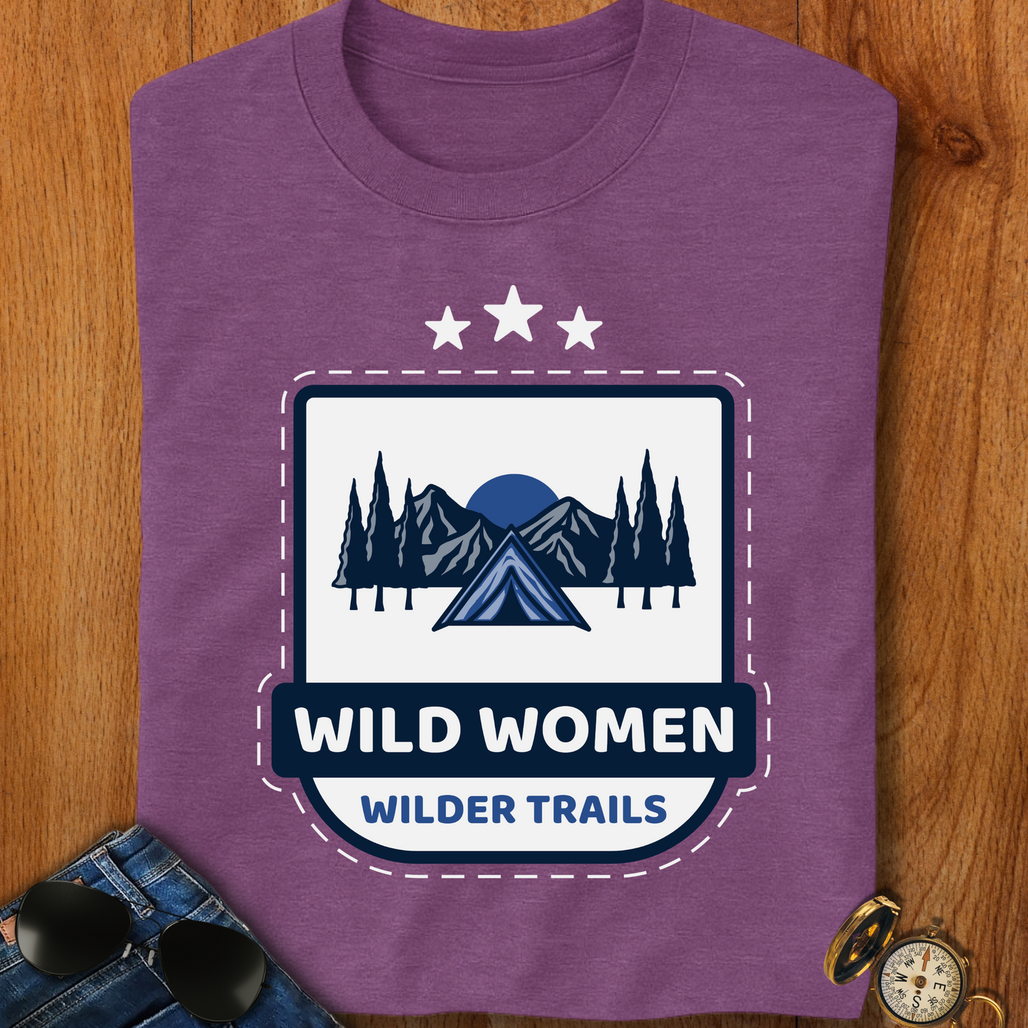 Wild Women Backpacking T-Shirt