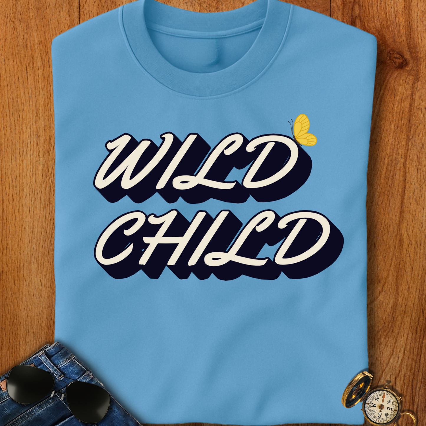 Wild Child Backpacking, Camping, Hiking T-Shirt