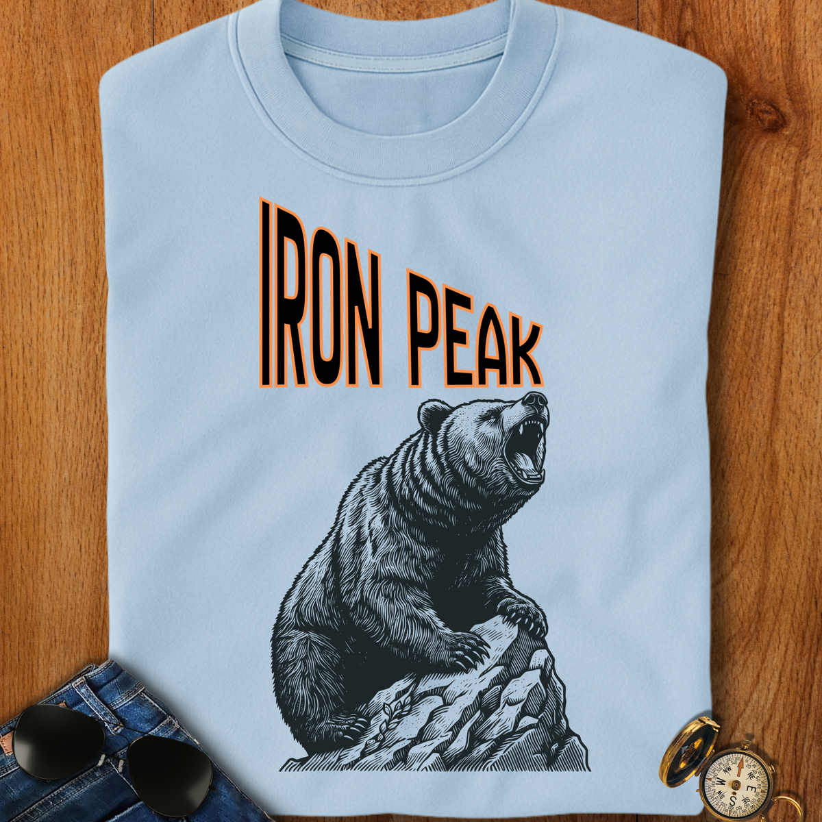 Iron Peak Hiking, Camping T-Shirt