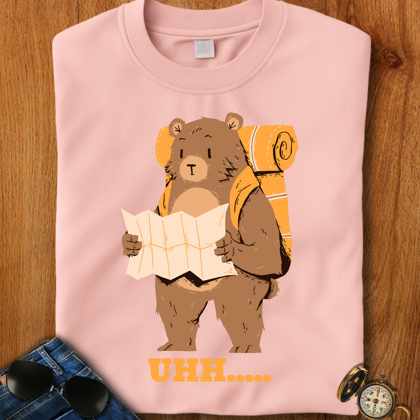 Lost Bear Camping, Hiking, Backpacking T-Shirt