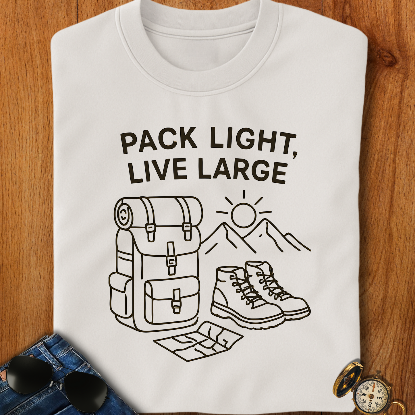 Pack Light Backpacking T-Shirt