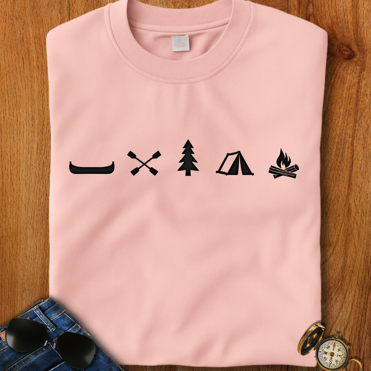 Camping Elements Camping T-Shirt