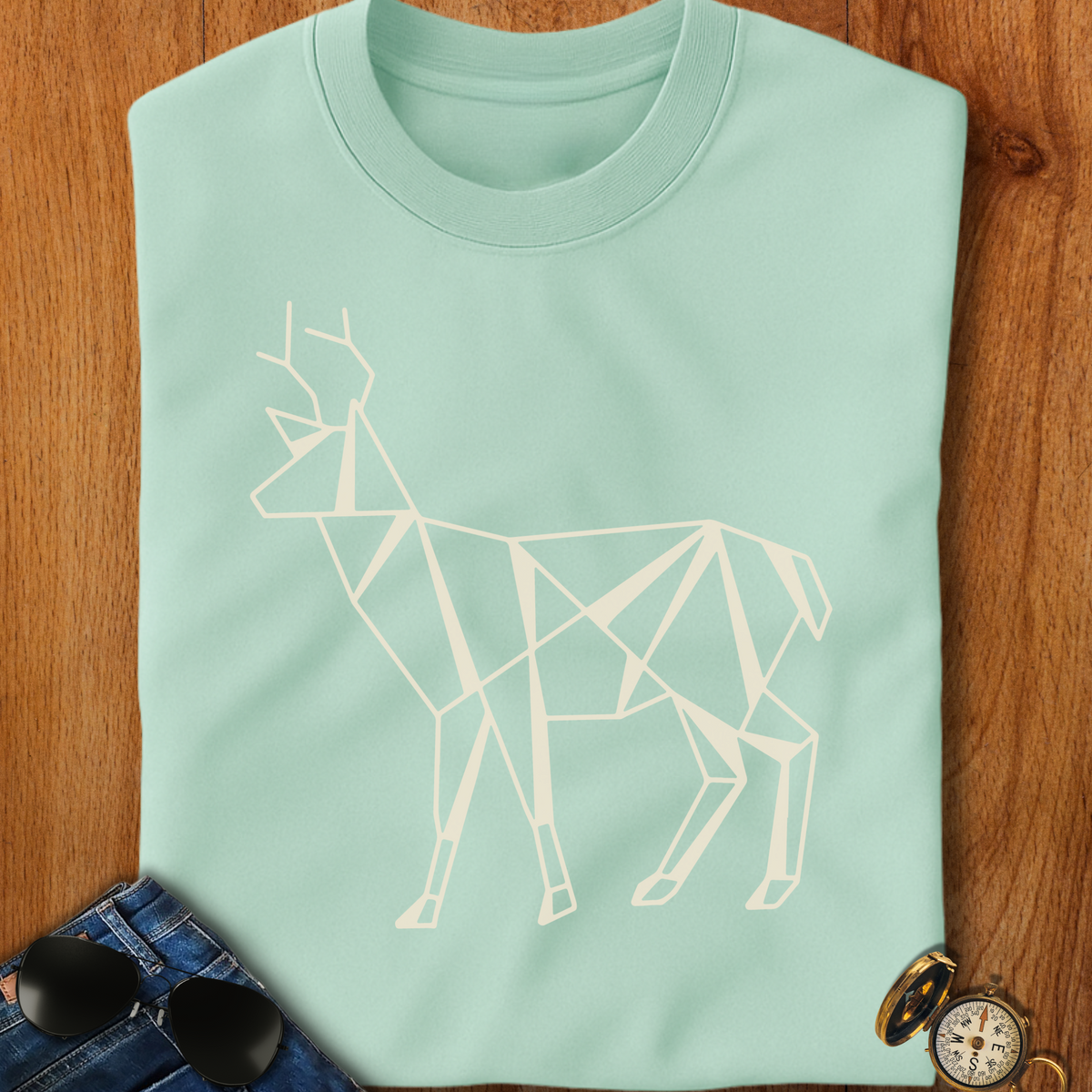 Abstract Deer T-Shirt