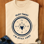 Plot Twist Compass Hiking T-Shirt