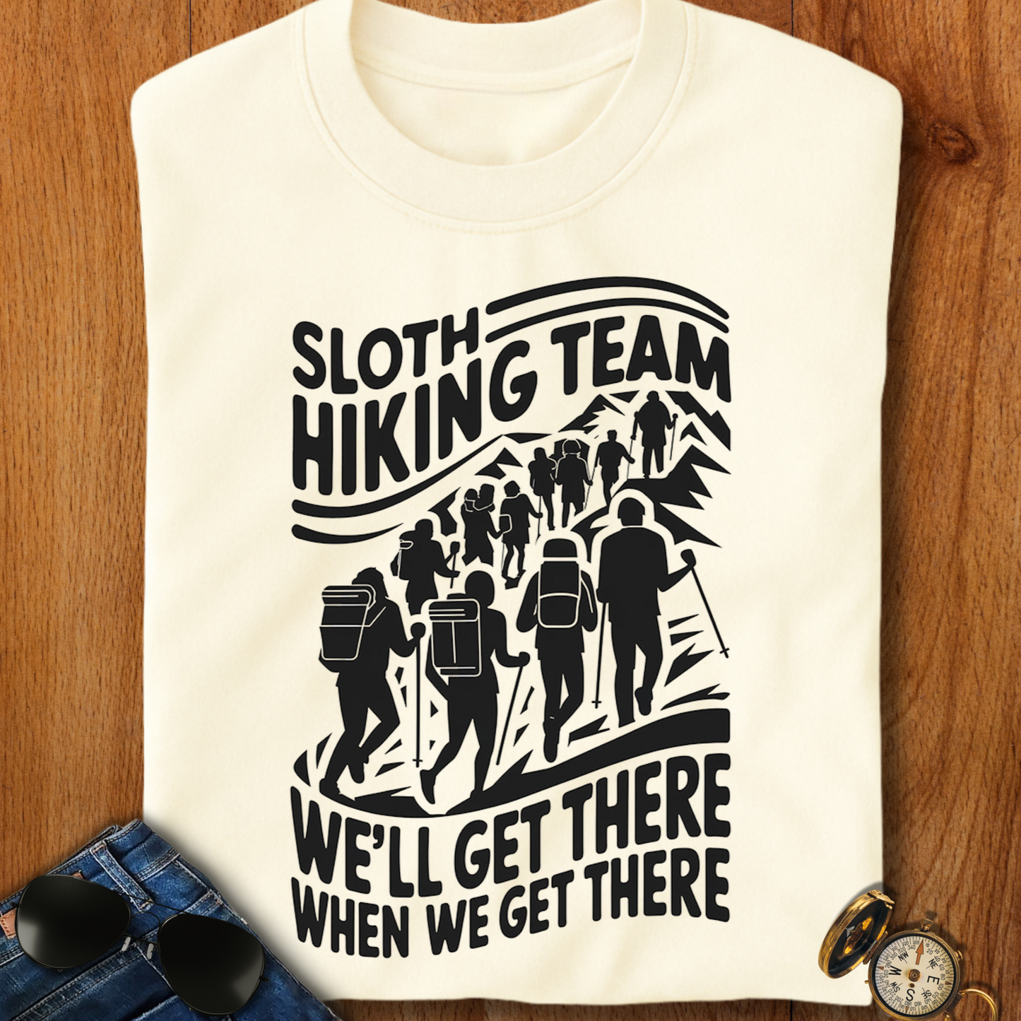 Sloth Hiking Team T-Shirt