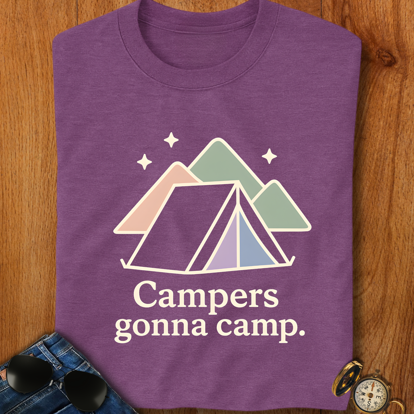 Campers gonna Camp Camping T-Shirt