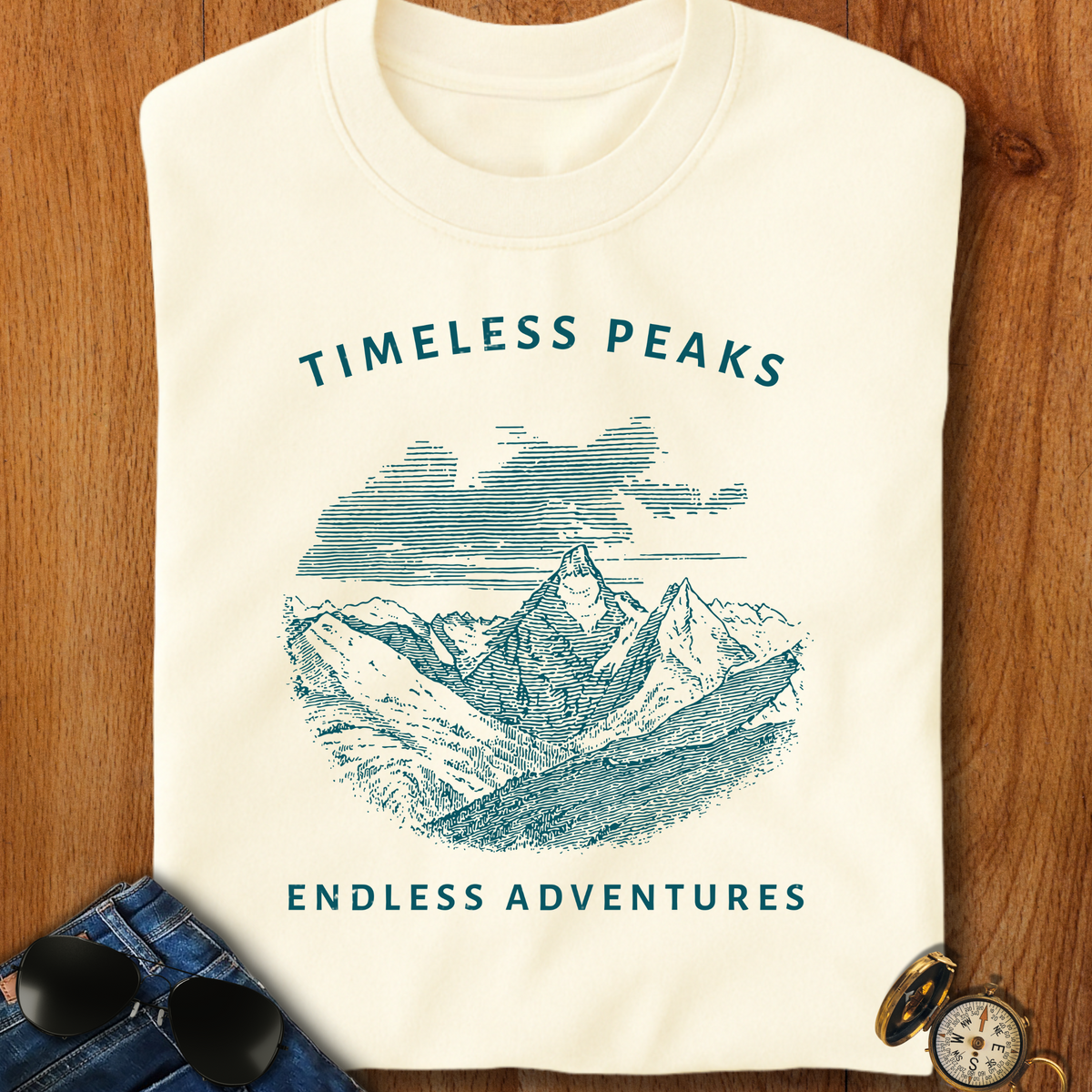 Timeless Peaks Backpacking T-Shirt