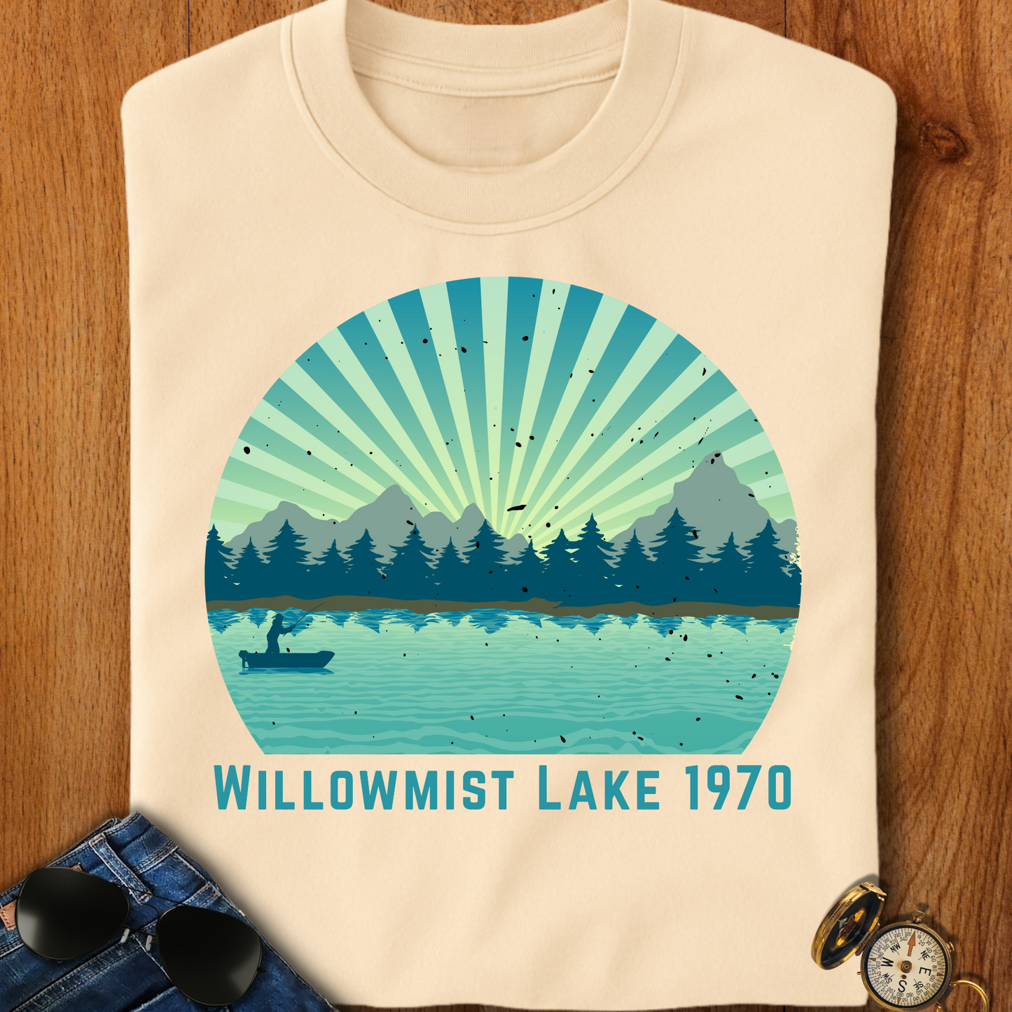 Willowmist Lake Camping T-Shirt