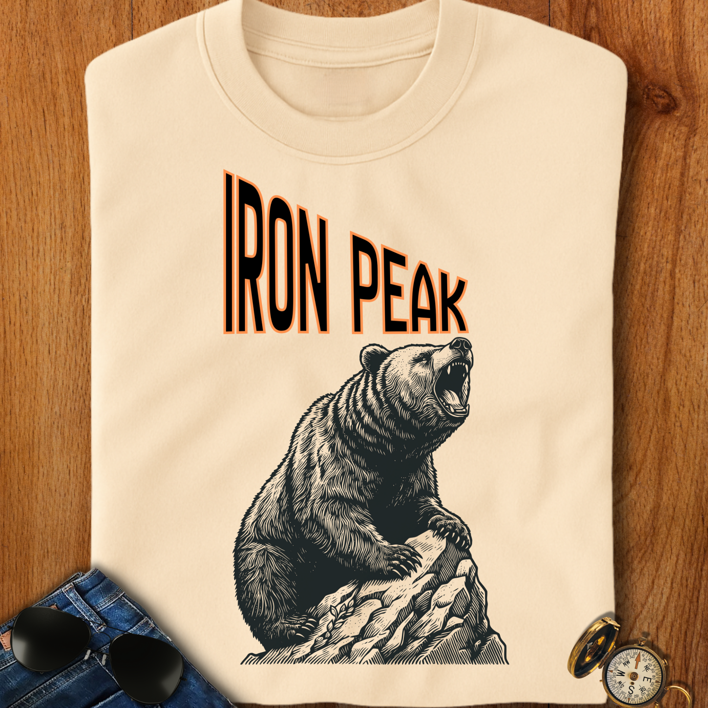 Iron Peak Hiking, Camping T-Shirt
