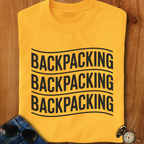 Backpacking Text T-Shirt
