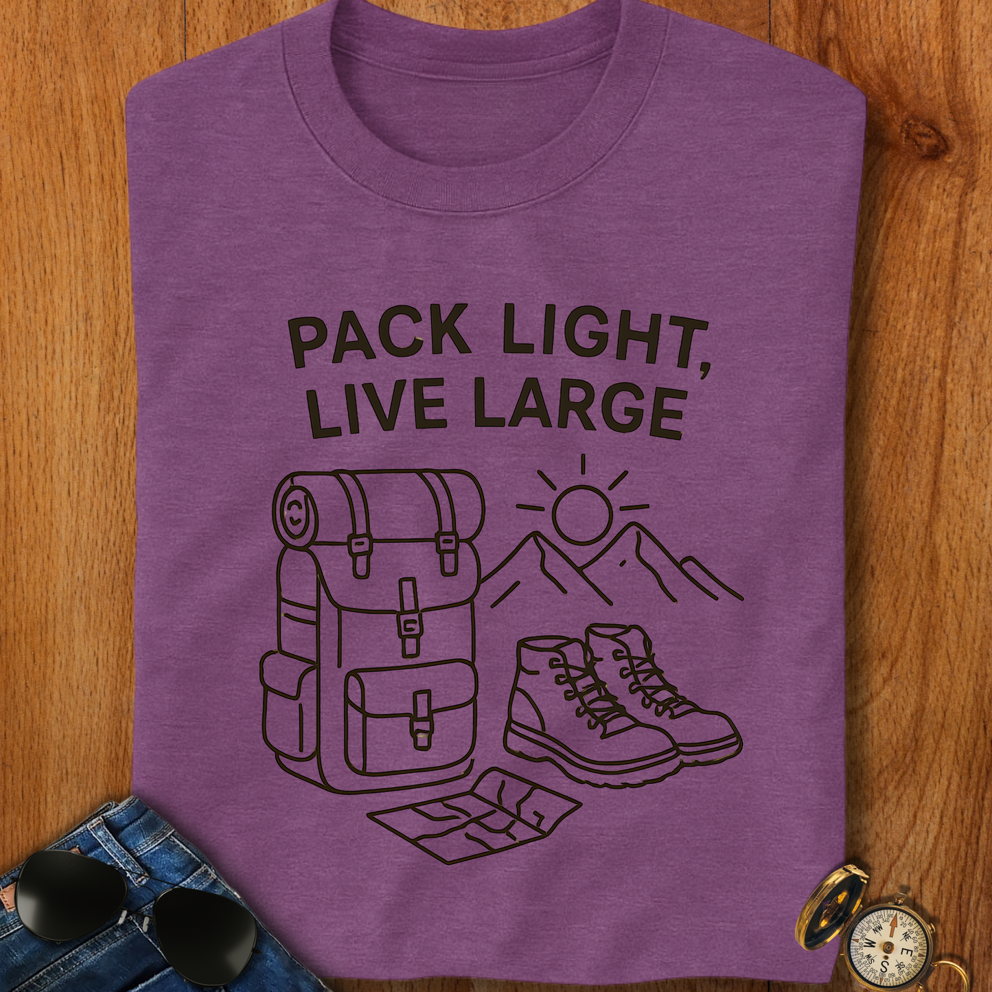 Pack Light Backpacking T-Shirt
