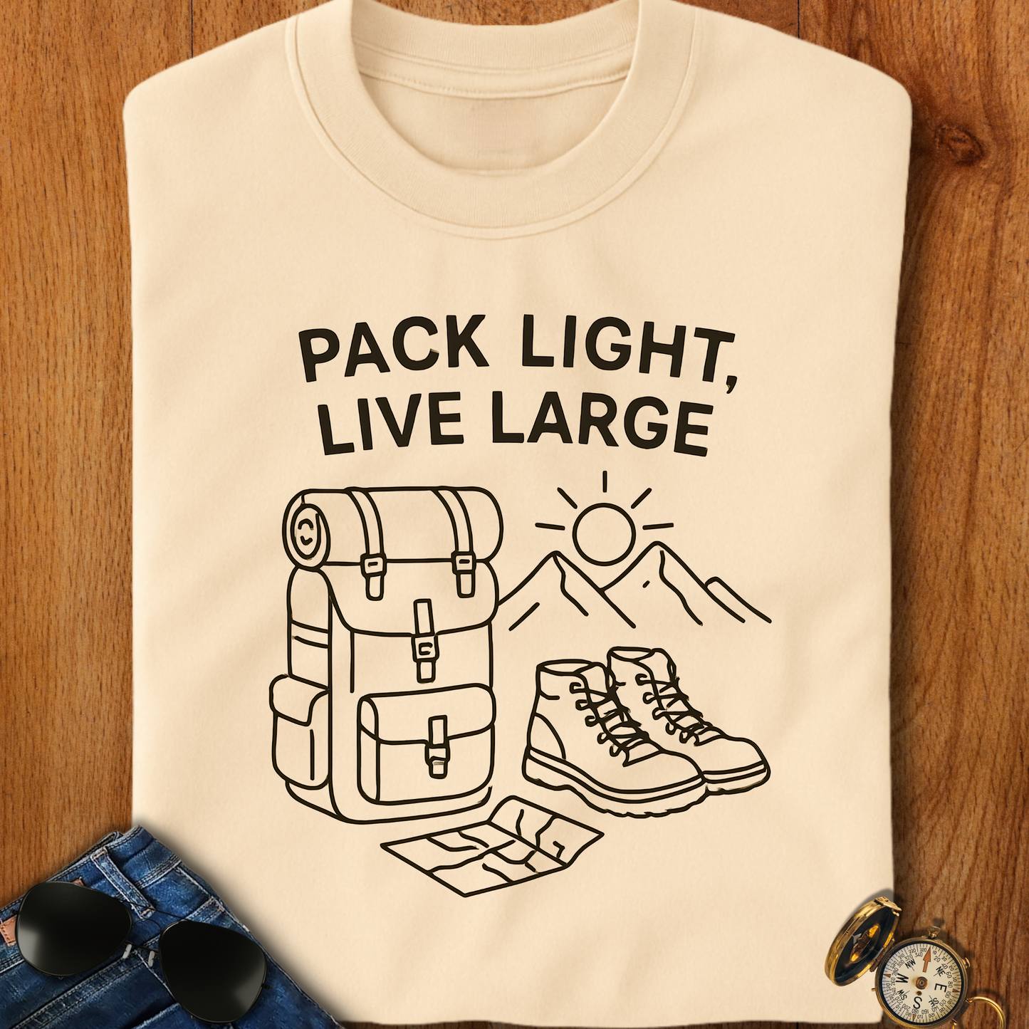 Pack Light Backpacking T-Shirt