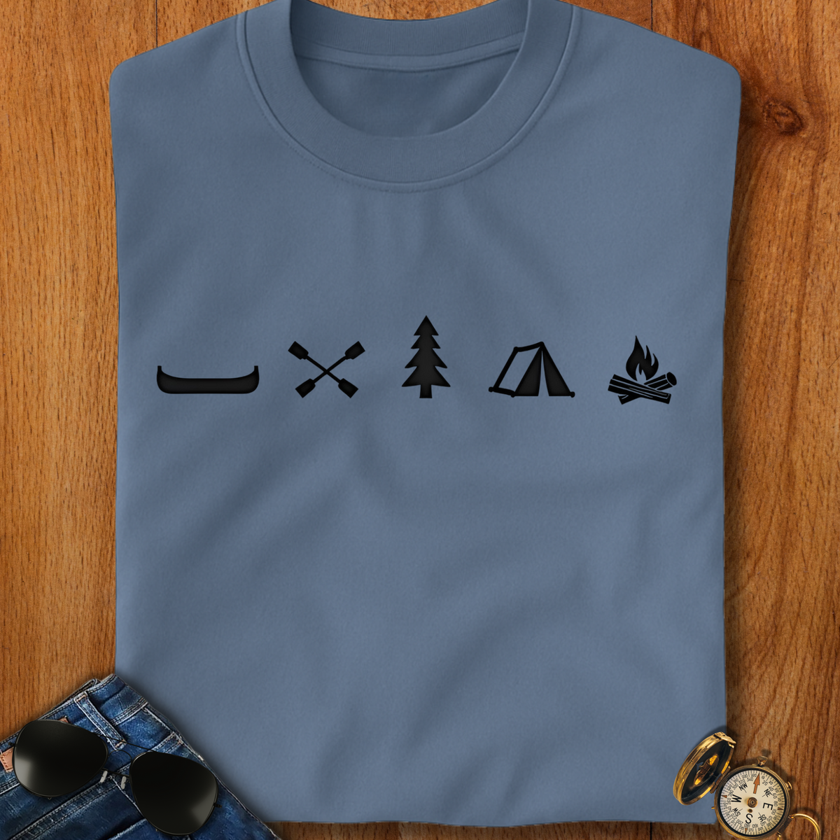 Camping Elements Camping T-Shirt