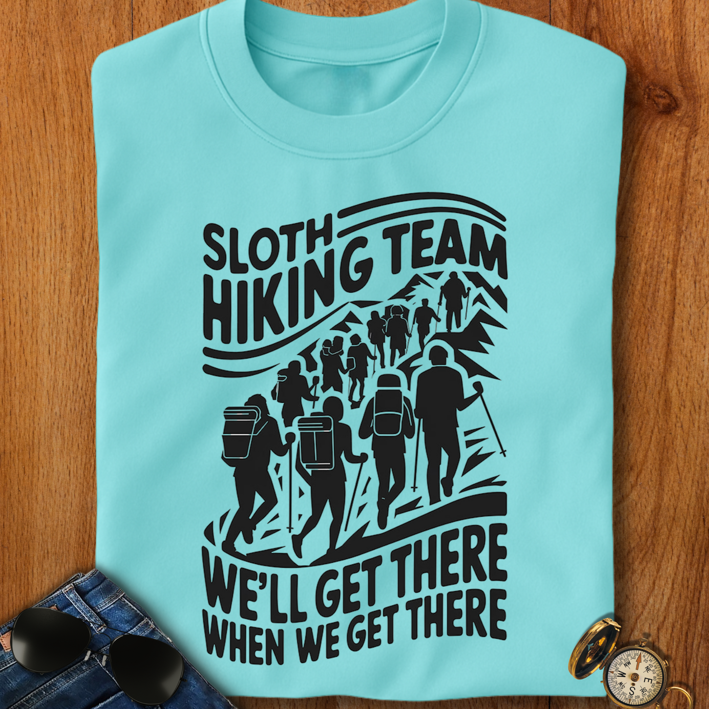 Sloth Hiking Team T-Shirt