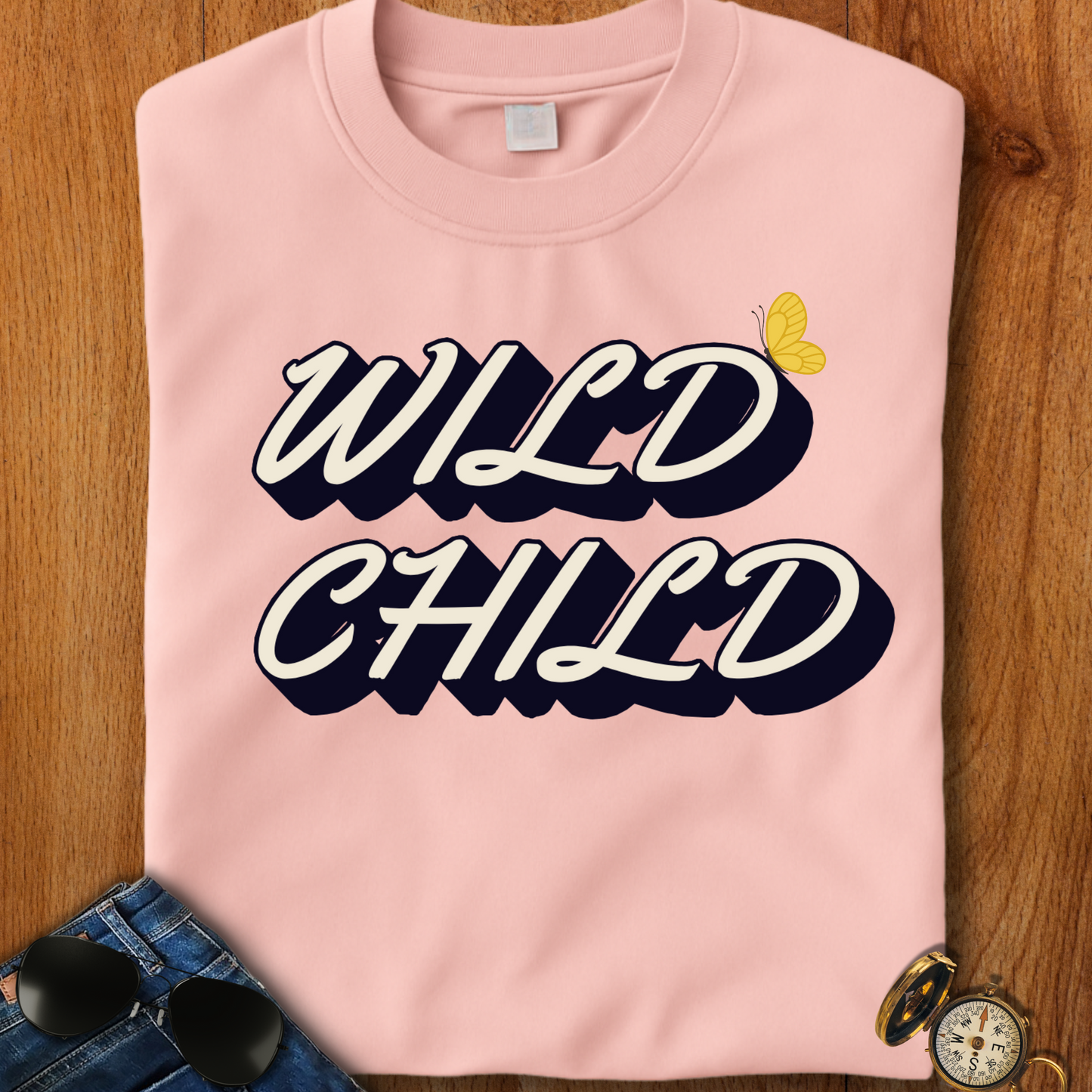 Wild Child Backpacking, Camping, Hiking T-Shirt