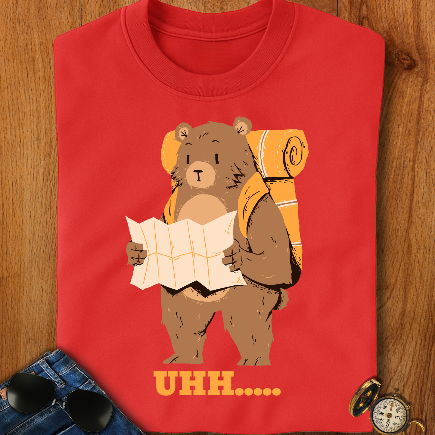 Lost Bear Camping, Hiking, Backpacking T-Shirt