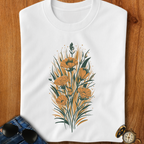 Golden Flowers Camping T-Shirt