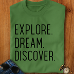 Explore Dream Discover Camping T-Shirt