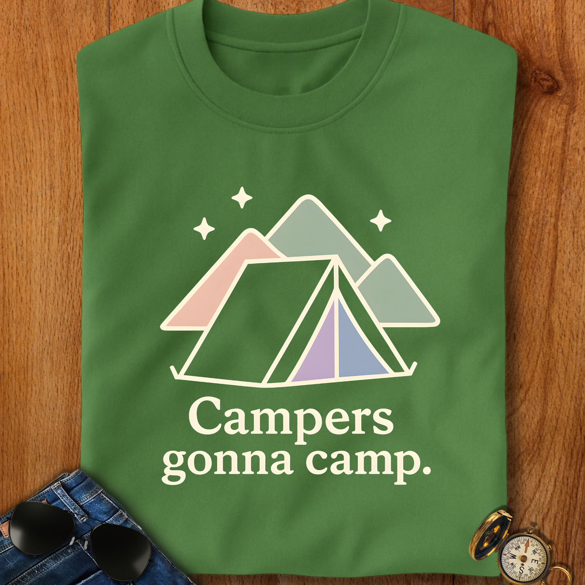 Campers gonna Camp Camping T-Shirt