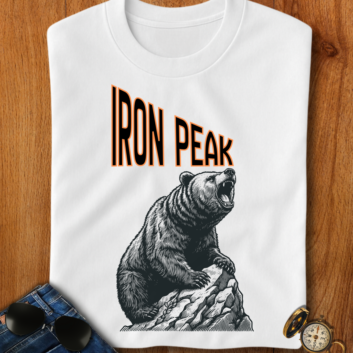 Iron Peak Hiking, Camping T-Shirt