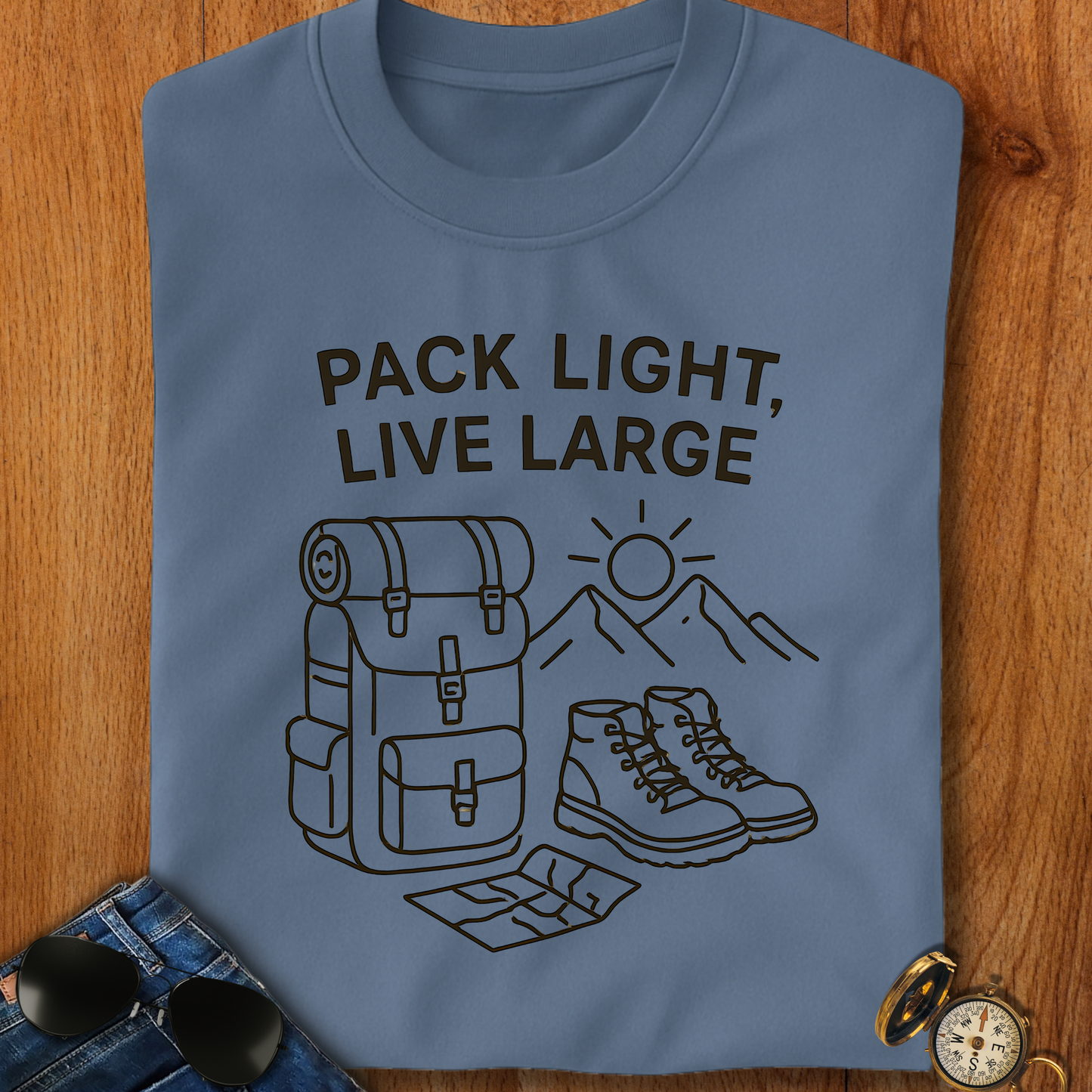 Pack Light Backpacking T-Shirt