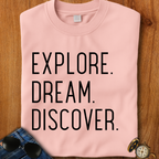 Explore Dream Discover Camping T-Shirt