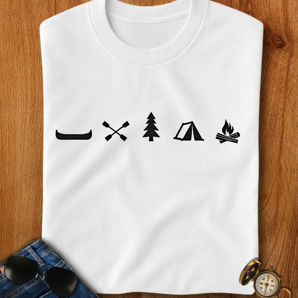Camping Elements Camping T-Shirt