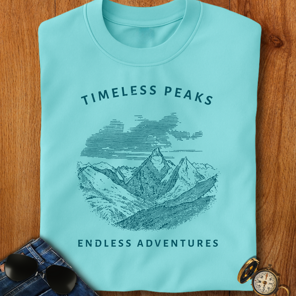 Timeless Peaks Backpacking T-Shirt