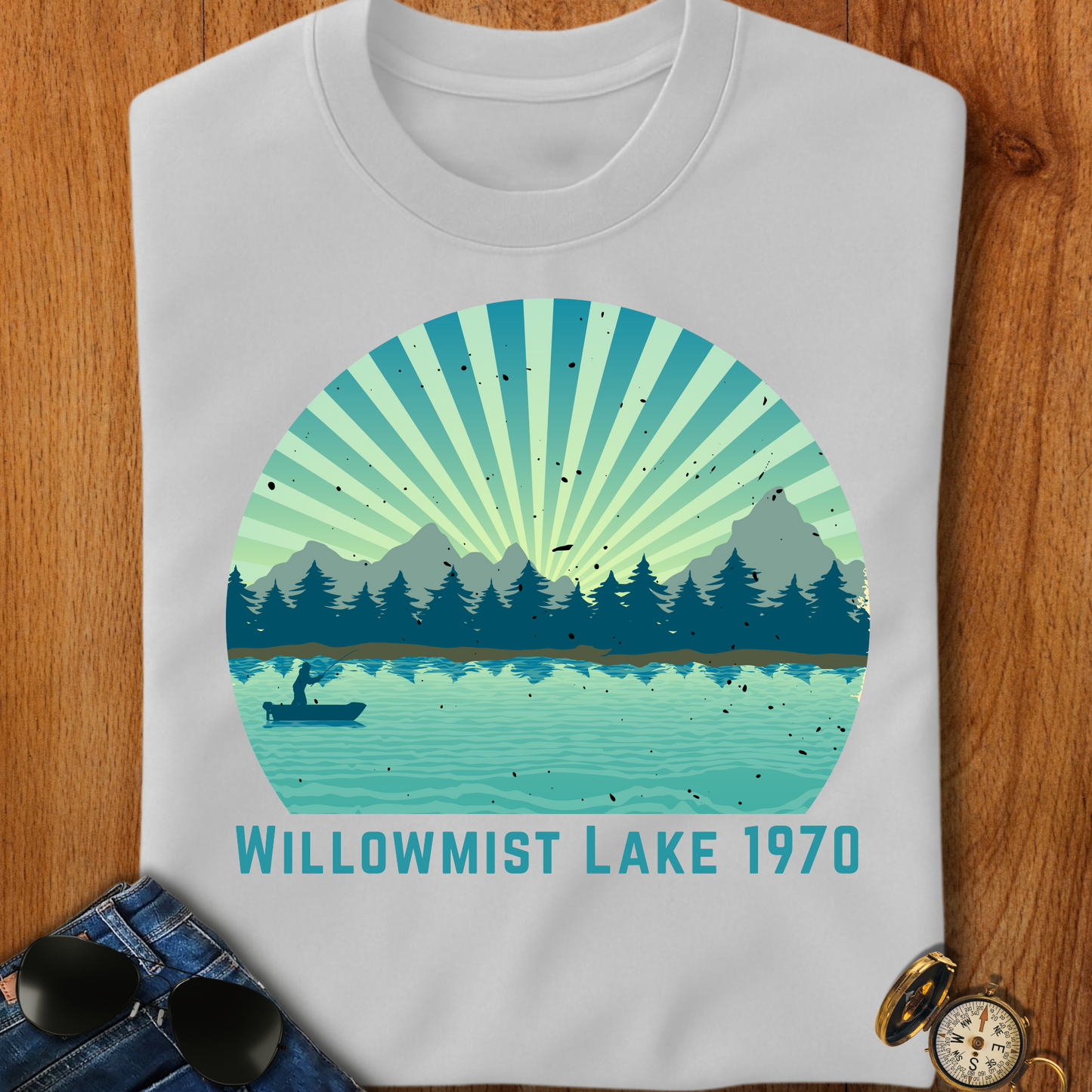 Willowmist Lake Camping T-Shirt