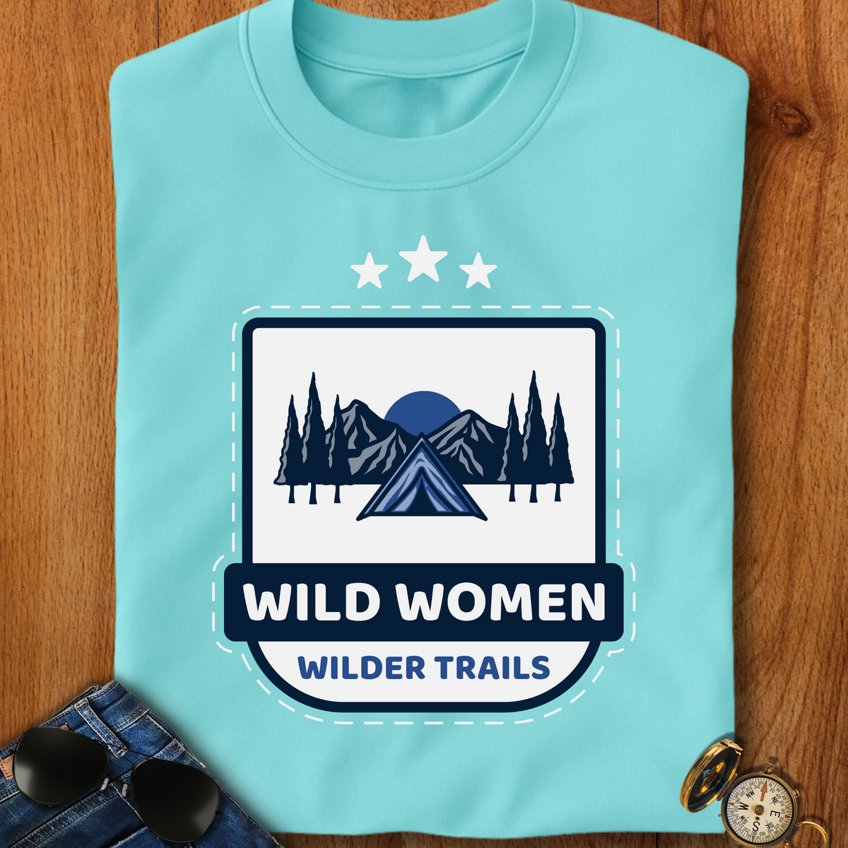 Wild Women Backpacking T-Shirt