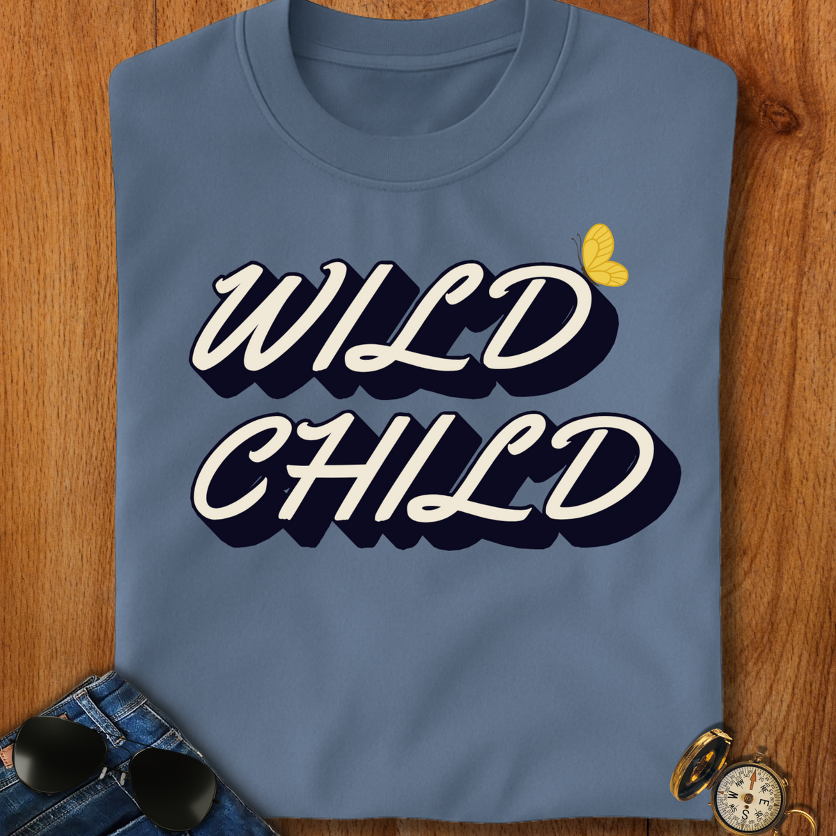 Wild Child Backpacking, Camping, Hiking T-Shirt