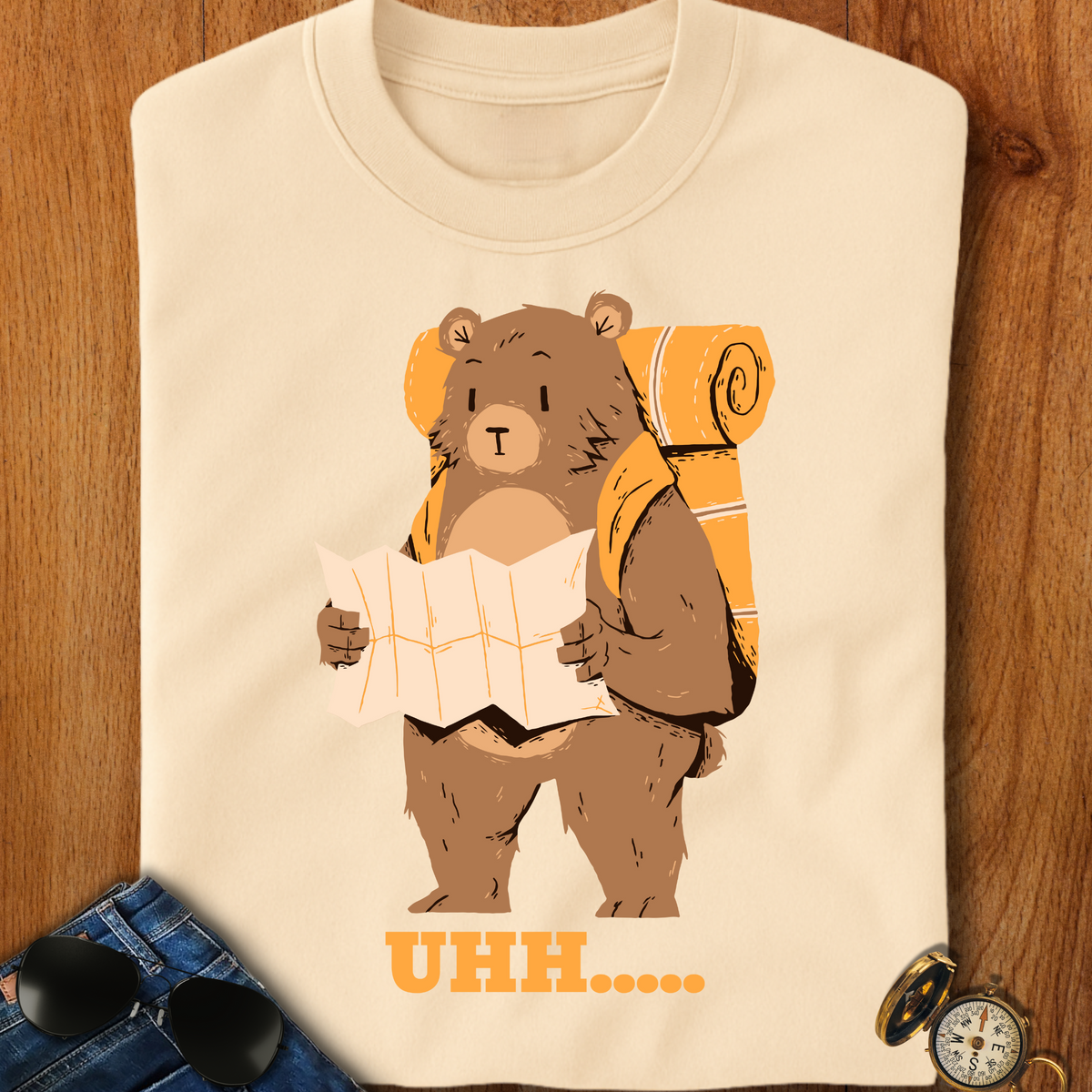 Lost Bear Camping, Hiking, Backpacking T-Shirt