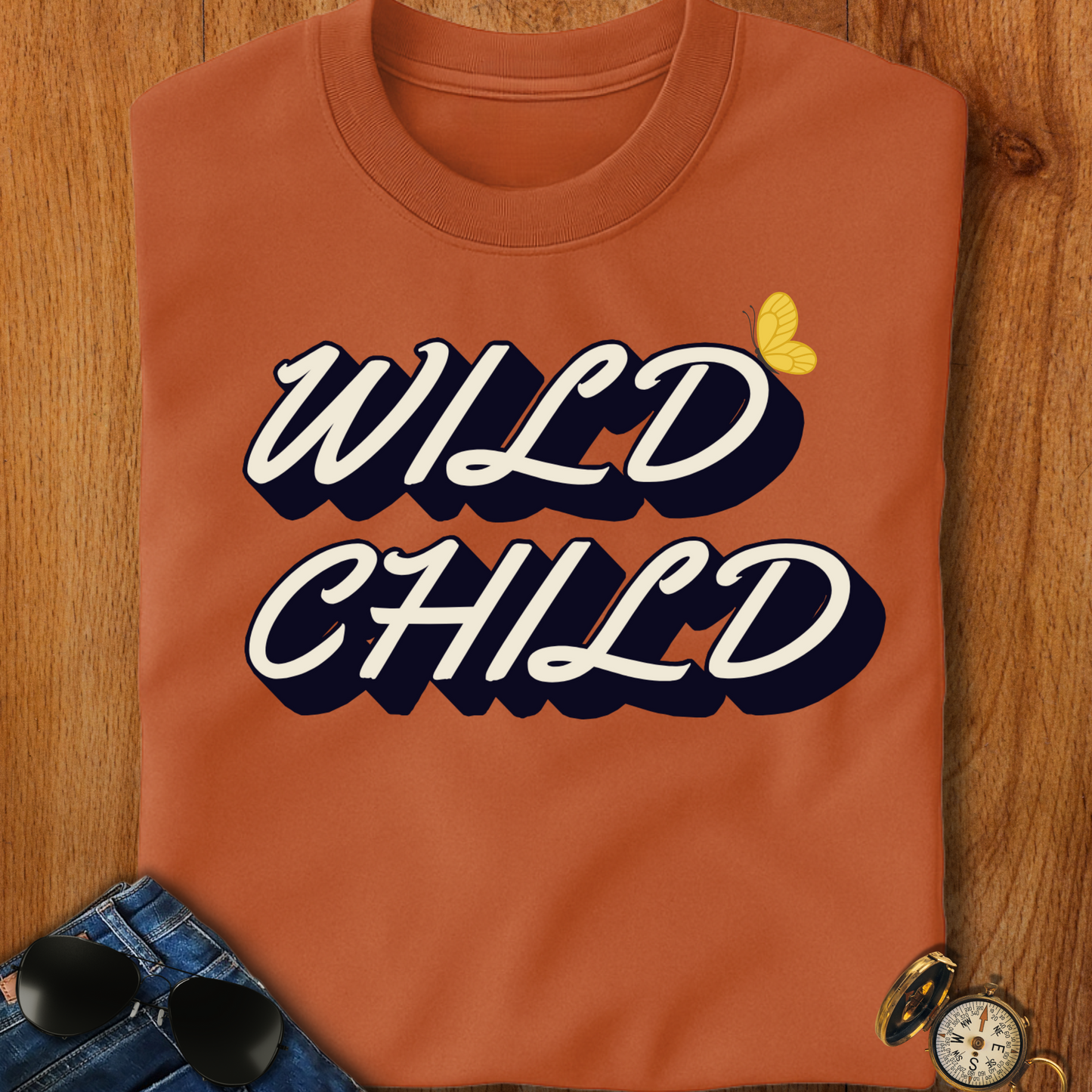 Wild Child Backpacking, Camping, Hiking T-Shirt