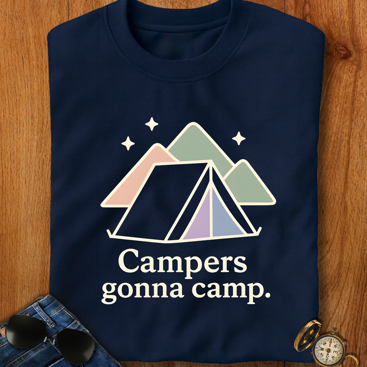 Campers gonna Camp Camping T-Shirt