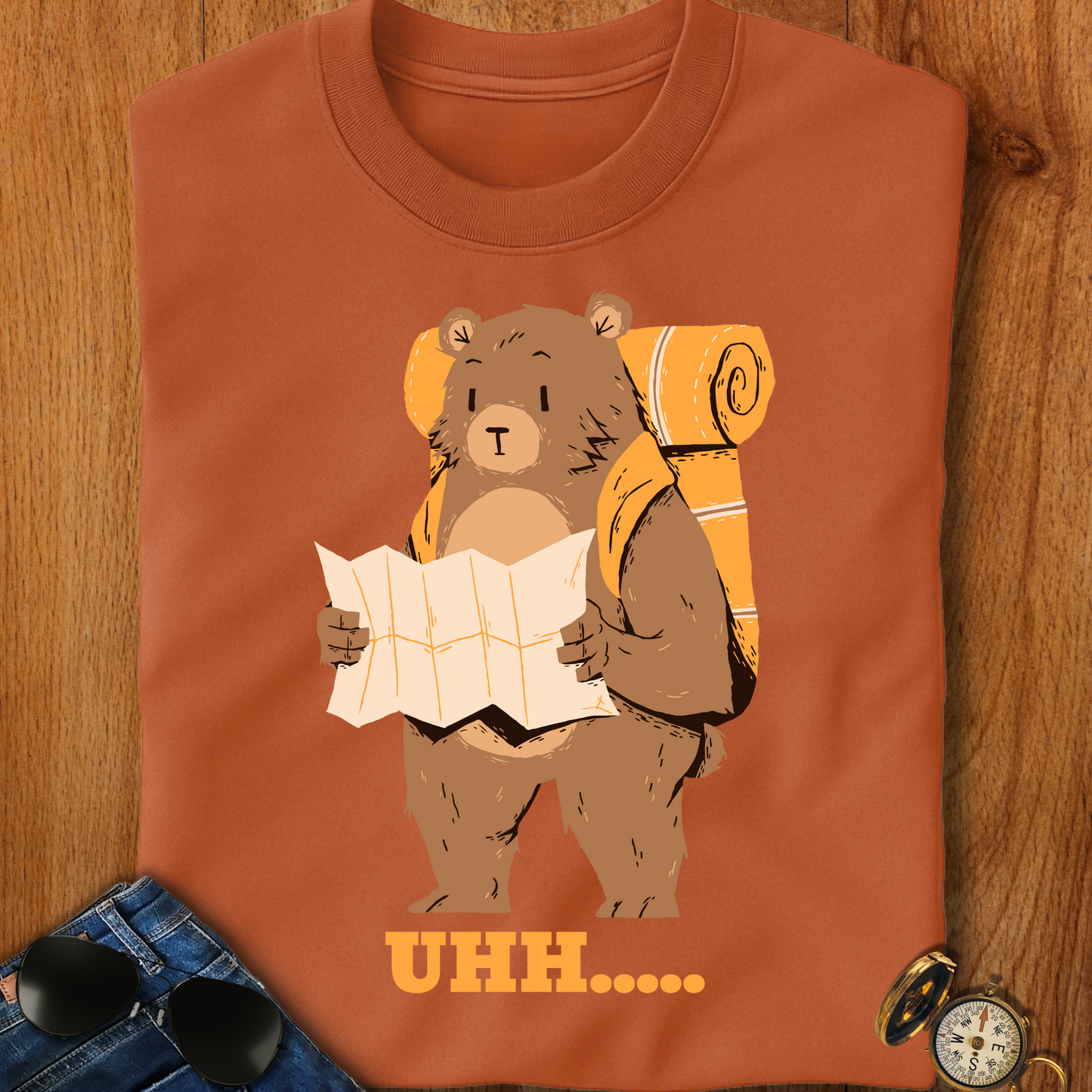 Lost Bear Camping, Hiking, Backpacking T-Shirt