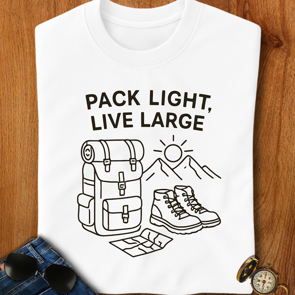 Pack Light Backpacking T-Shirt
