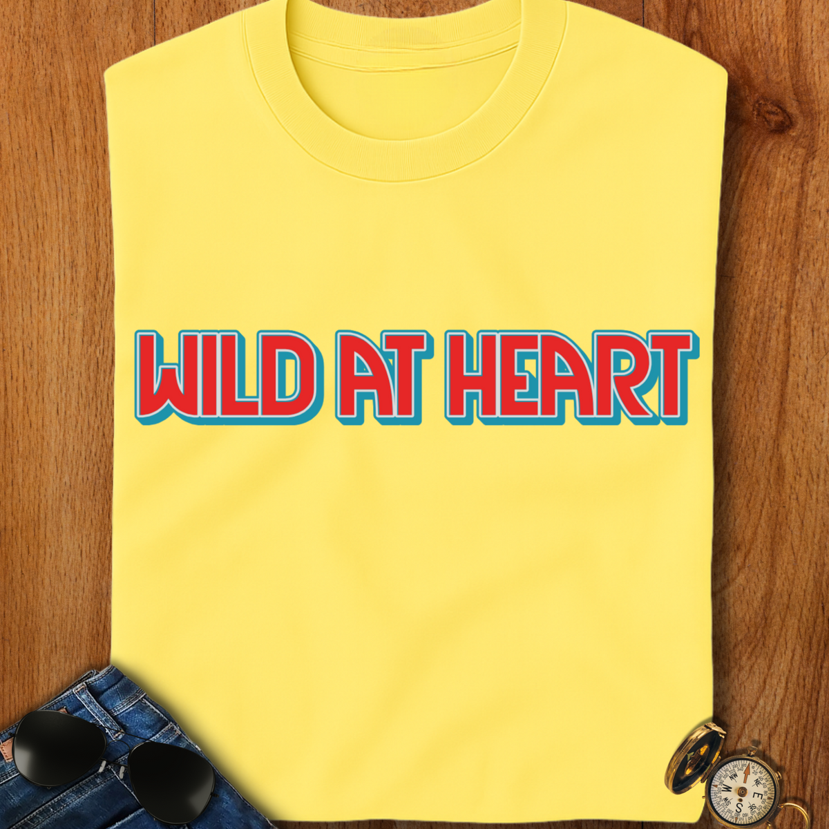 Wild at Heart Backpacking, Hiking, Camping T-Shirt