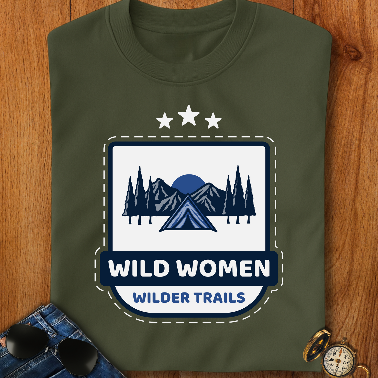 Wild Women Backpacking T-Shirt